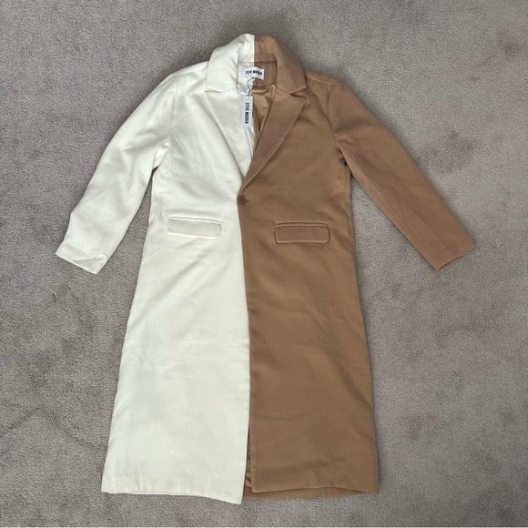 Steve Madden Caroline Colorblock Coat - Picture 6 of 12